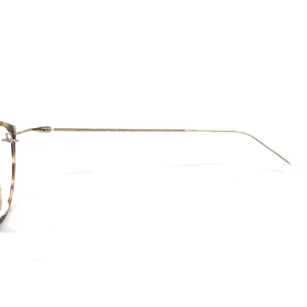 Kazuo Kawasaki Eyeglasses Frames KOOKI MP-631 Tortoise Round Titanium 48-15-140